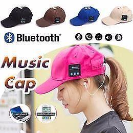 May 2018 promotion - Bluetooth caps with USB charger..built in speakers for music-hands-free calling