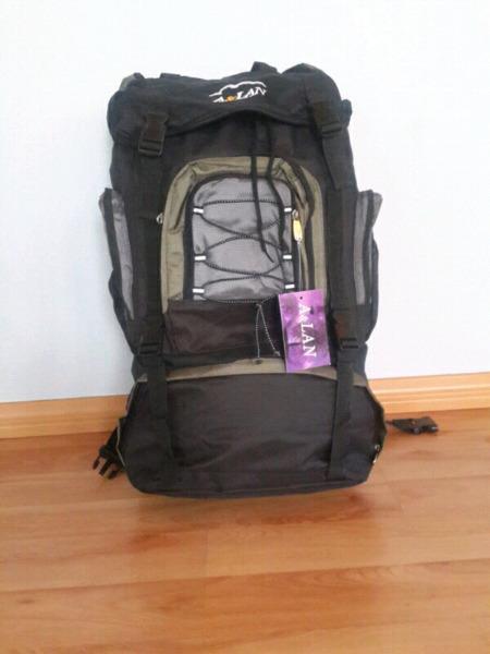 Hiking, camping and travelling 45L backpacks for sale new