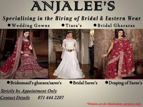 Anjalees Eastern wear & Bridal for Hire in Cape Town