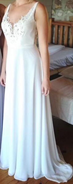 Beautiful Original Cindy Bam Wedding Dress