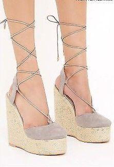 Laced Wedges - NEVER WORN