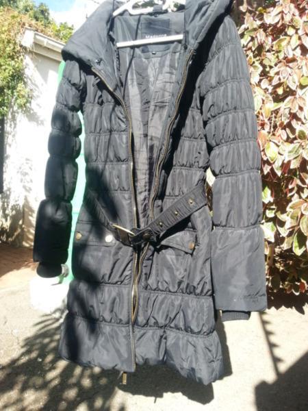 Black Quilted Jacket small