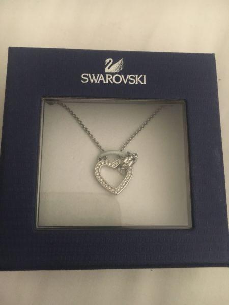 Brand new Swarovski necklace and pendant