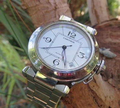 **SILVERTRUST** CARTIER PASHA AUTOMATIC
