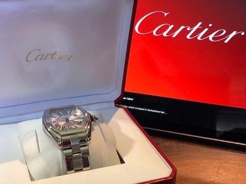 **SILVERTRUST** CARTIER ROADSTER GMT