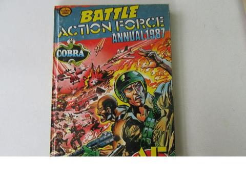 BATTLE ACTION FORCE - ANNUAL 1987 - AS PER SCAN