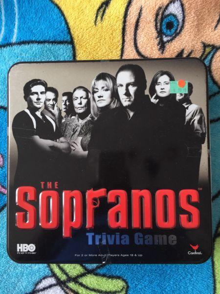 Sopranos Trivia Game