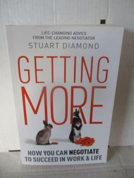 Getting More----Stuart Diamond