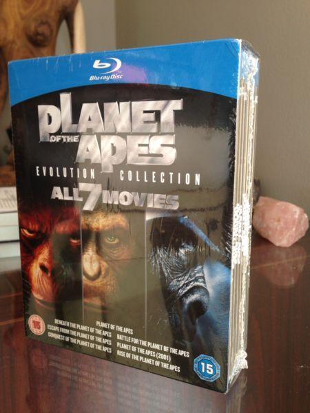 Planet of the Apes 7 movie collection
