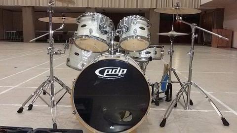 Pdp drumkit with cymbals for sale