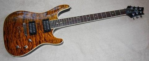 Cort KX1Q - Tiger Flame Maple - Electric Guitar - EMG HZ - 24 Frets - Set Neck - Stunner!!