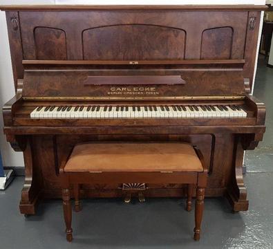 Carl Ecke Upright Piano 1907