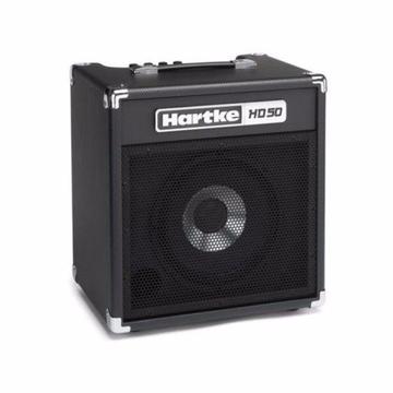 Bass amp combo 50 watts Hartke HD50 brand new stock