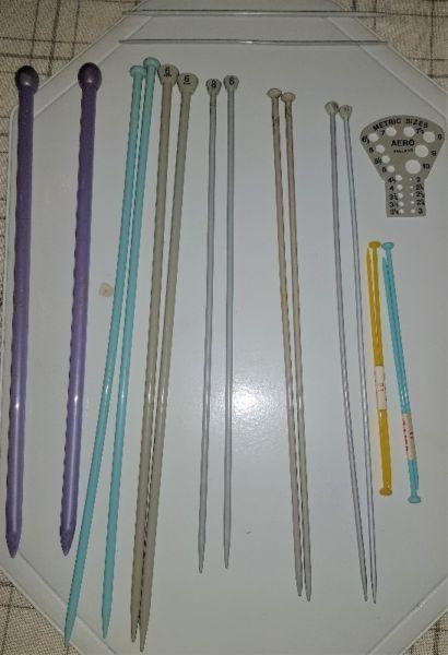 Knitting Needles - Selection of sizes
