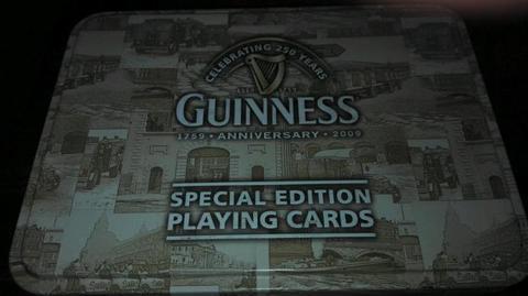 Special edition Guinness cards