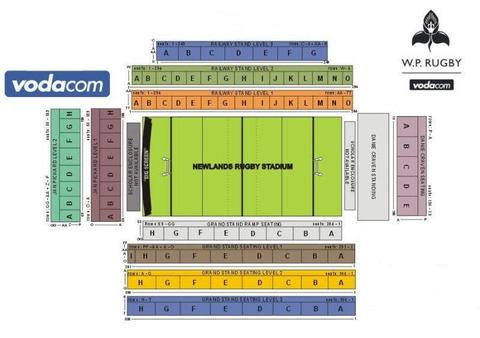 RUGBY TICKETS: SA vs. ENGLAND - NEWLANDS - 23 JUNE 2018