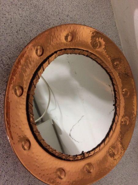 Copperware mirror