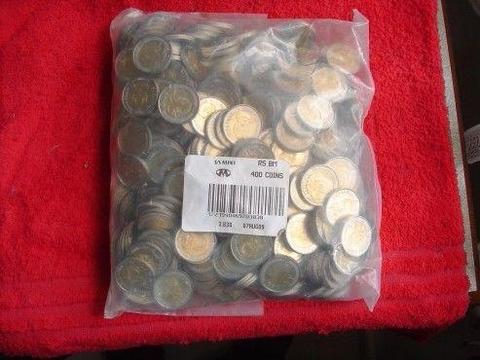 400 Uncerculated Mandela Coins