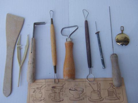 Pottery Tools - Old tools
