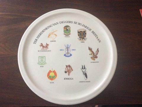 Diggers 90 years plate