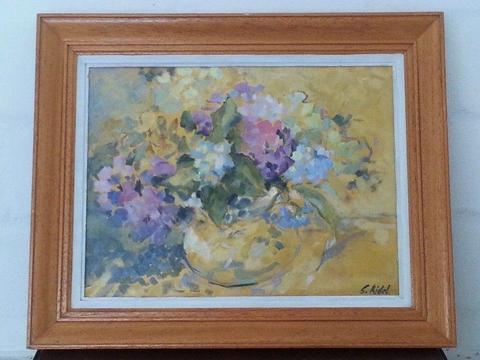 Original signed Oil painting by renowned 