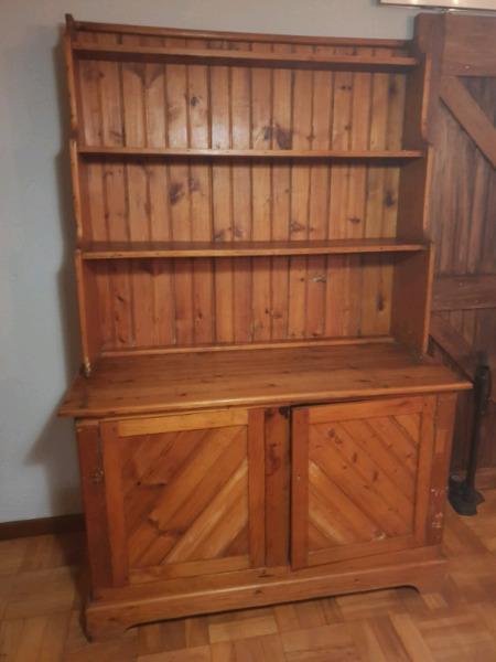 Oregon Pine Cabinet