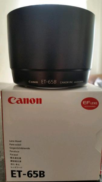 Canon ET65B Lenshood