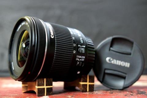 Canon EFS 10-18mm Image Stabilizer STM wide lens