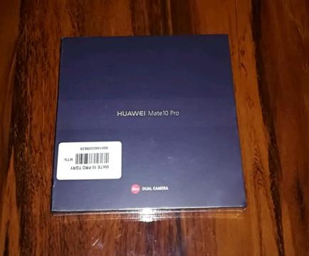 128GB HUAWEI MATE 10 PRO BRAND NEW SEALED IN BOX + 2 YEAR WARRANTY (0768788354)