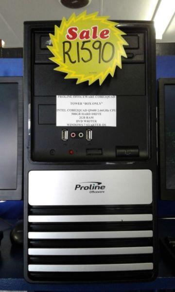 Proline Officeware Core2Quad Tower “BOX ONLY” on Sale