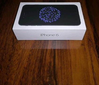 IPHONE 6 32GB SPACE GRAY IN THE BOX + WARRANTY - TRADE INS WELCOME (0768788354)