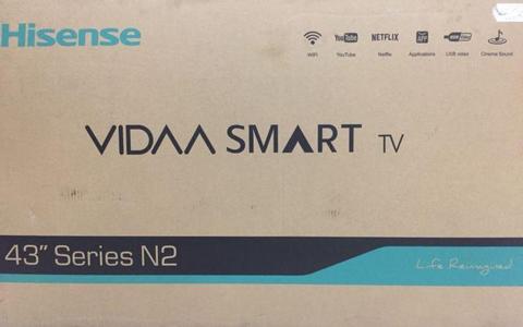 Dealers special: HISENSE 43” SMART WIFI FULL HD LED NEW WITH WARRANTY