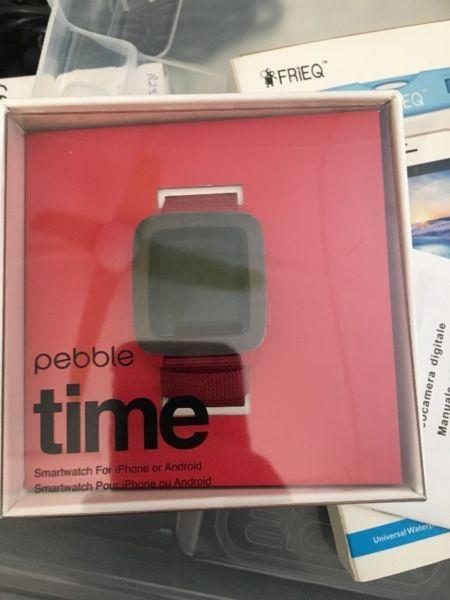 Pebble Time Steel 38mm Stainless Steel Case, make your offer