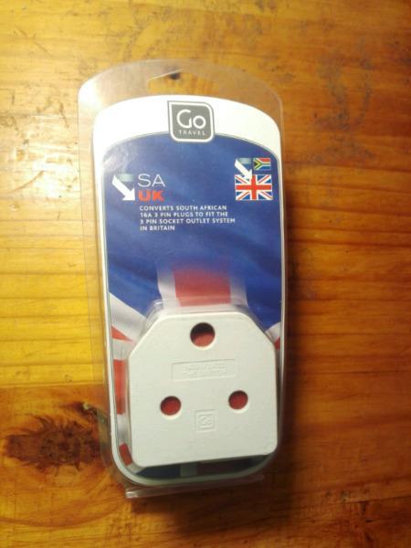 Uk travel adapter for sale