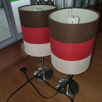 Bed/Study lamps for sale R50/lamp