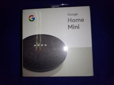 BRAND NEW GOOGLE HOME MINI Assistant - Charcoal - SOLD OUT - RESERVE YOURS TODAY