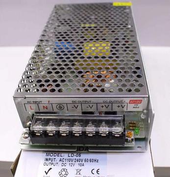 12 volt DC 10 Amp power supply