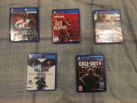 New SEALED PlayStation 4 (PS4) games