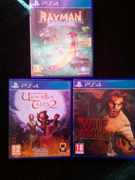 PS4 Games to Swap