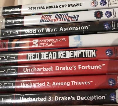 PlayStation 3 games for sale