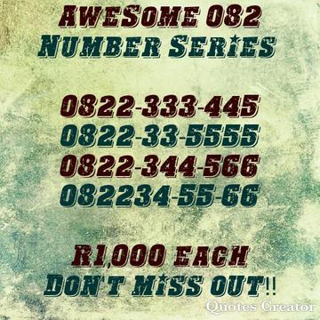 AwesOme 082 Cell Number Series