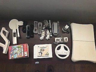 Wii console complete with games