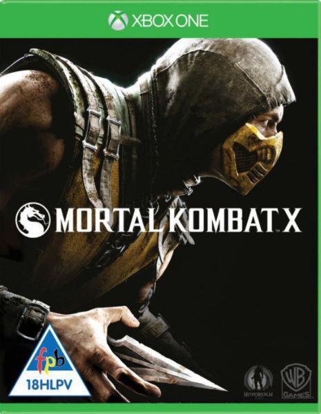 Xbox One Game : Mortal Kombat in cover