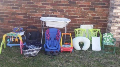 Car seat and other baby stuff