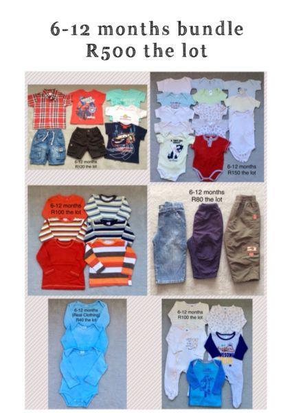 LOADS OF BOYS CLOTHING (0-24 Months)