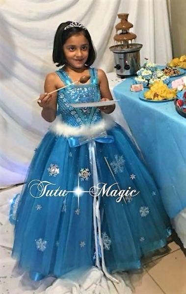 ELSA INSPIRED DELUXE TUTU DRESSES