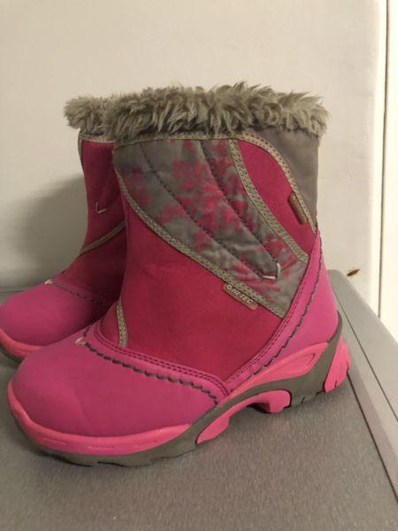 Girls Hi-tec Waterproof Boots
