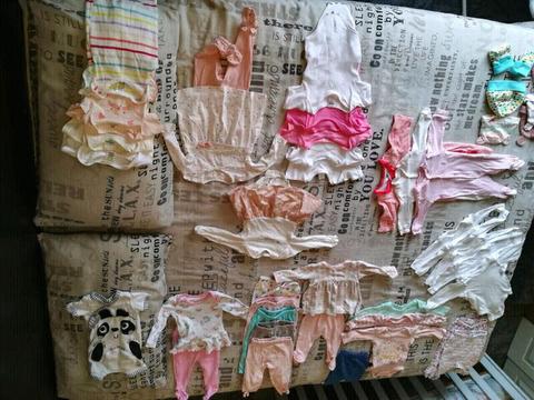 Newborn and 0-3 months Baby Girl Clothing For Sale