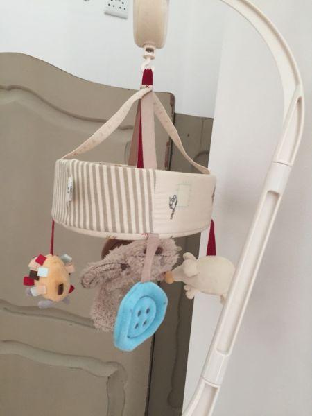 Unisex baby cot mobile