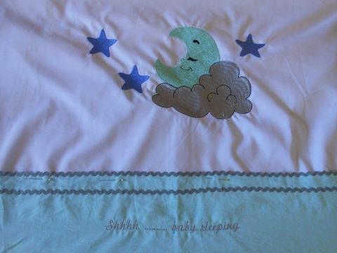 exclusive custom handmade linen for cots, camp cots, toddler beds, single beds etc
